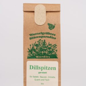 Bio-Dillspitzen gerebelt, 20g