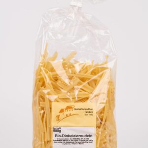 Bio-Dinkelnudeln mit Ei, Band 500g