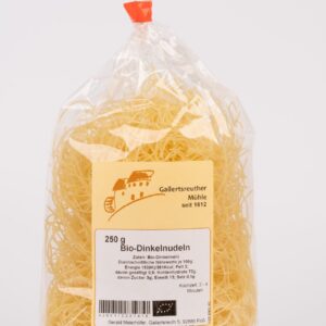 Bio-Dinkelnudeln ohne Ei, Faden 250g