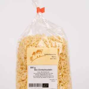 Bio-Dinkelnudeln ohne Ei, Hütchen 500g