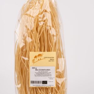 Bio-Dinkelnudeln ohne Ei, Spaghetti 500g