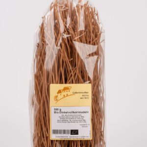 Bio-Dinkelvollkornnudeln ohne Ei, Spaghetti 500g