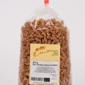 Bio-Dinkelvollkornnudeln ohne Ei, Spirelli 500g