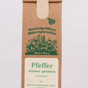Bio-Pfeffer schwarz gemahlen, 50g