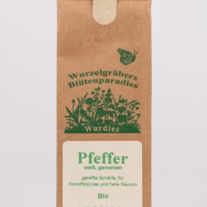 Bio-Pfeffer weiß gemahlen, 40g