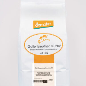 Bio-Roggenvollkornmehl, demeter