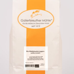 Bio-Waldstaudenroggenvollkornmehl